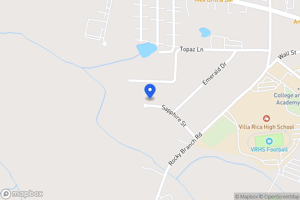 Map of 1011 Sapphire St