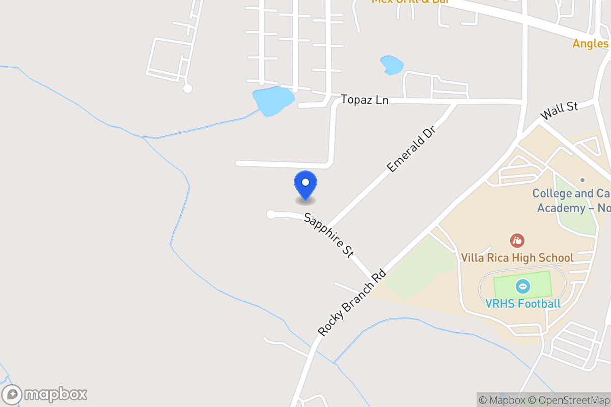 Map of 1005 Sapphire St