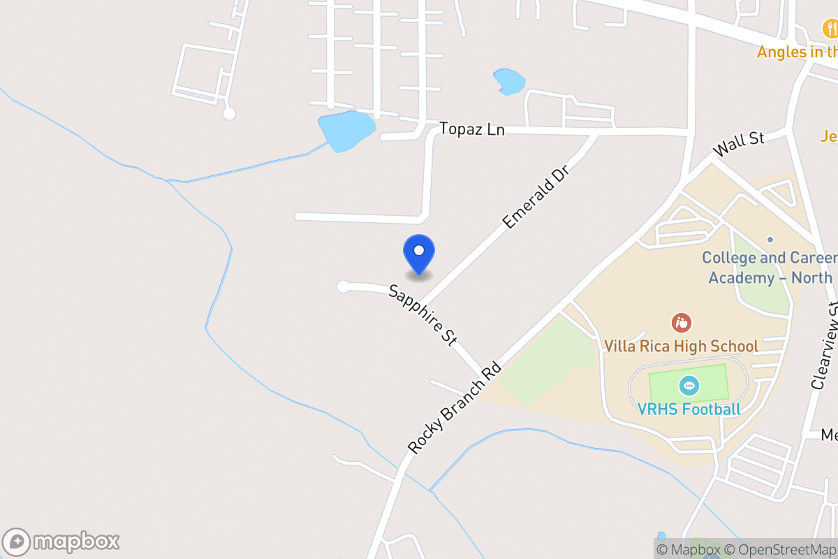 Map of 641 Emerald Dr
