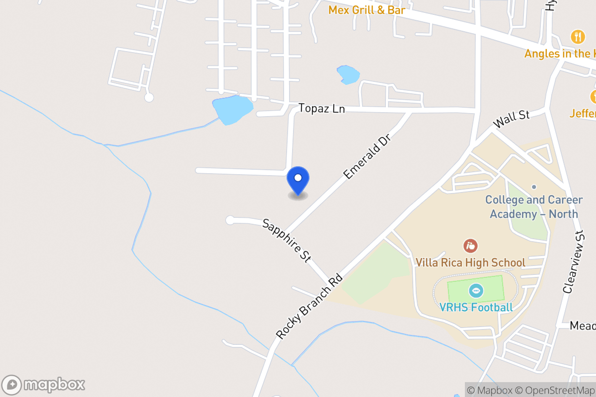 Map of 635 Emerald Dr