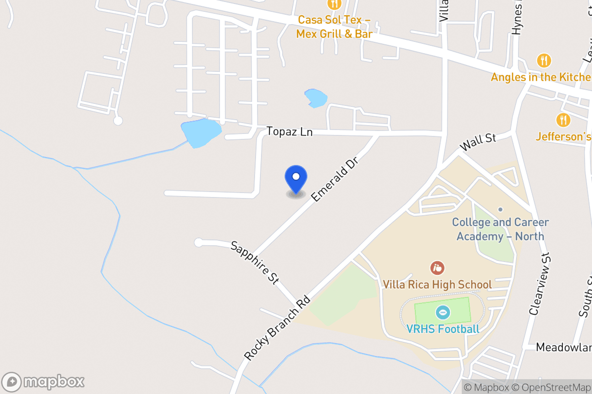 Map of 625 Emerald Dr