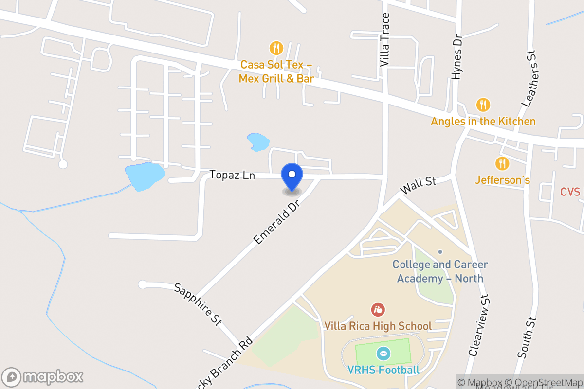 Map of 605 Emerald Dr