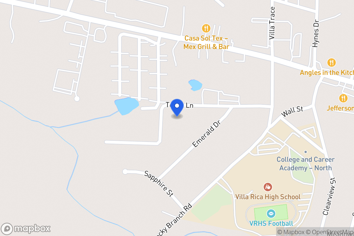 Map of 1024 Topaz Ln