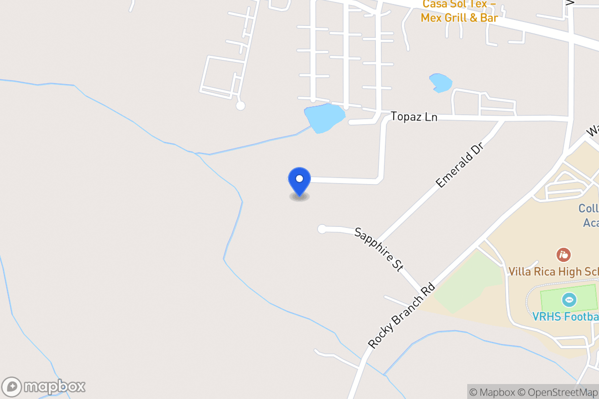 Map of 1222 Topaz Ln