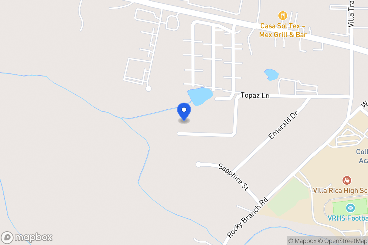 Map of 1221 Topaz Ln