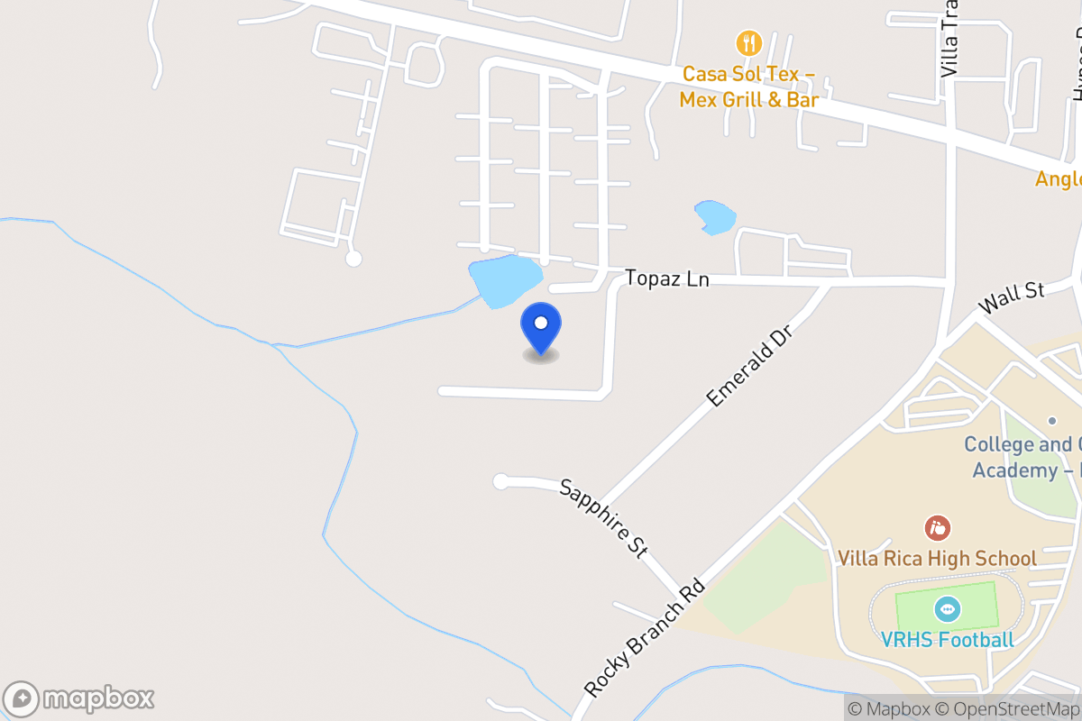 Map of 1209 Topaz Ln
