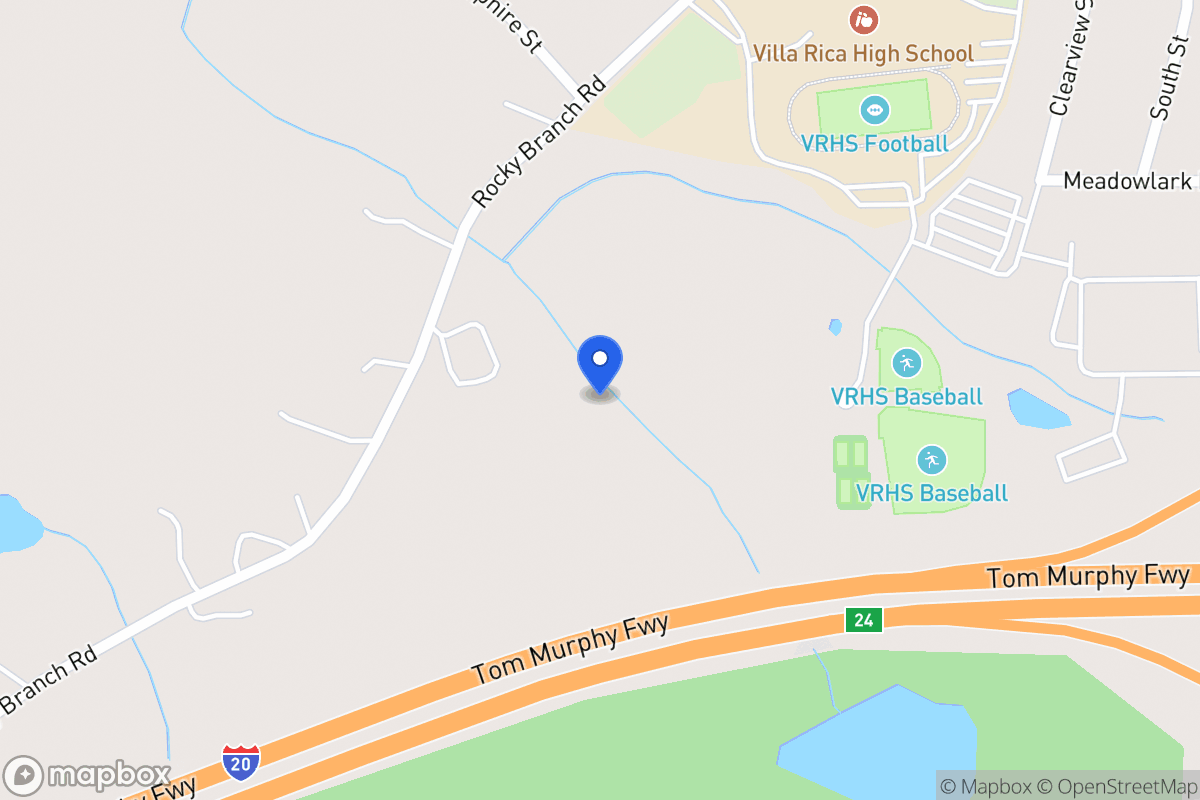 Map of 812 Rocky Branch Rd