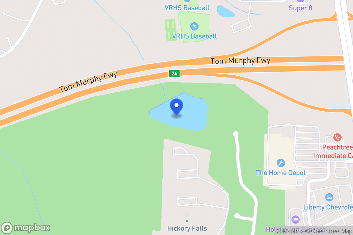 Map of 701 Hickory Level Rd