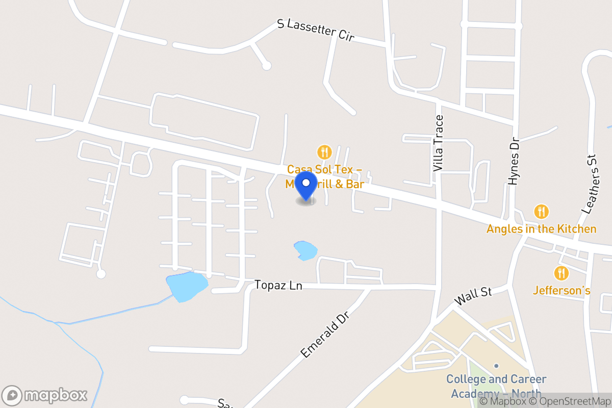 Map of 1002 W 78 Hwy