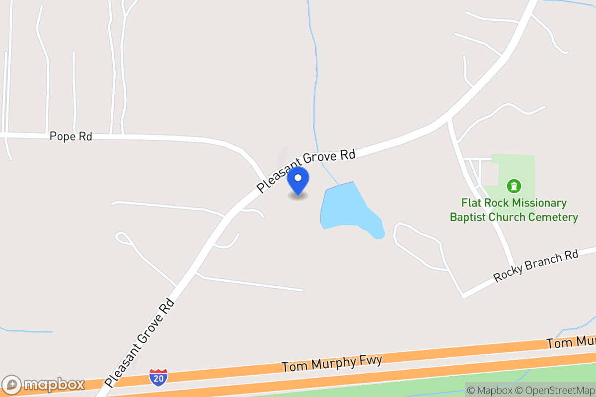 Map of 1916 Pleasant Grove Church Rd