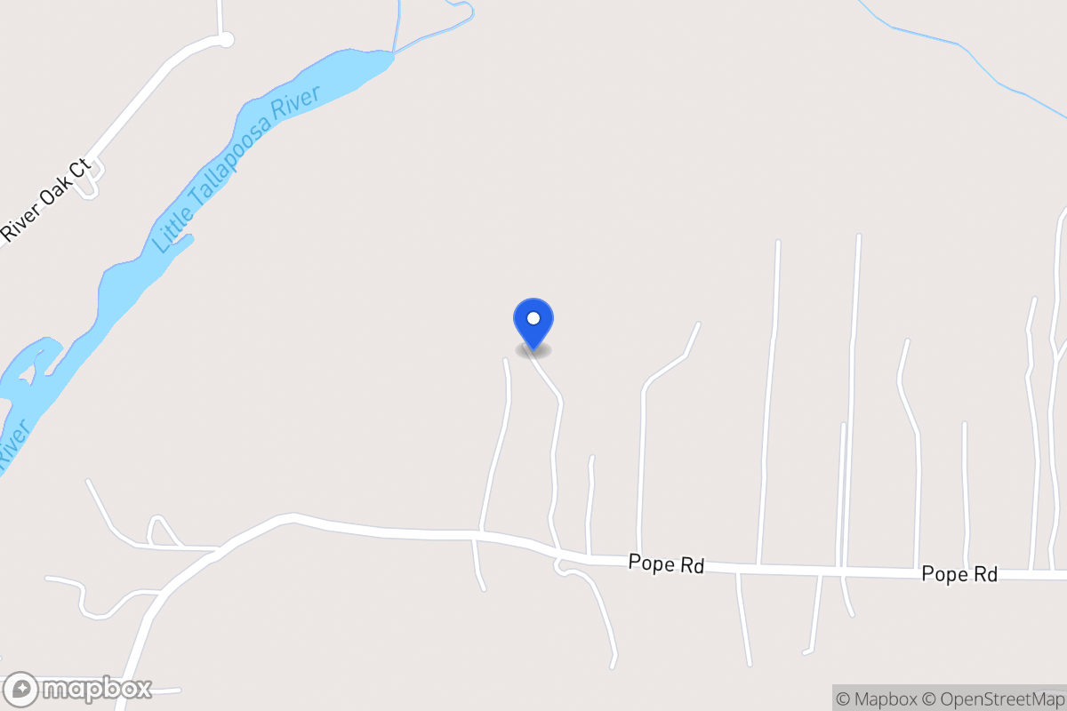 Map of 2405 Pope Rd