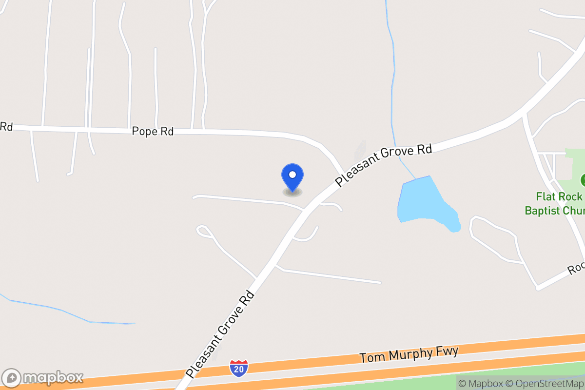 Map of 1951 Pleasant Grove Church Rd