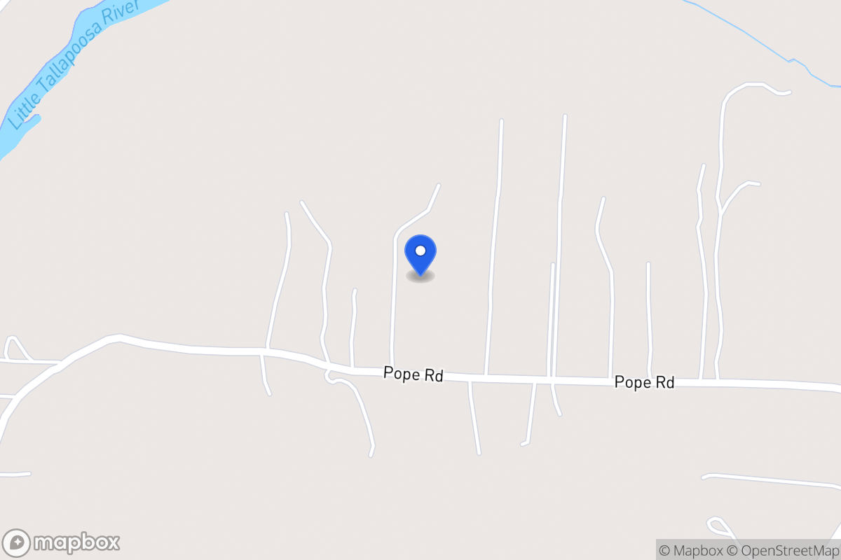 Map of 2094 Pope Rd