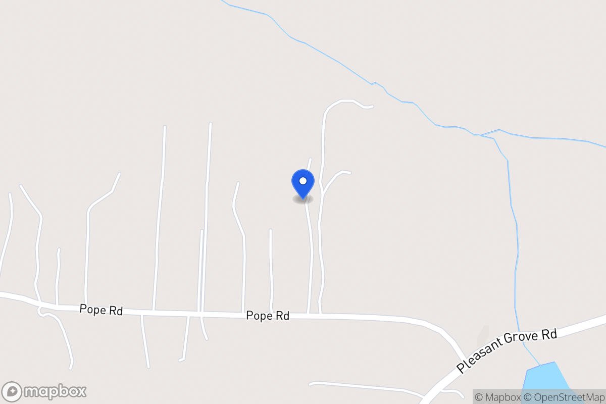 Map of 1845 Pope Rd