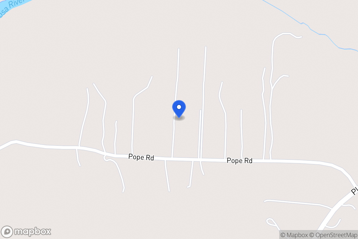 Map of 1968 Pope Rd