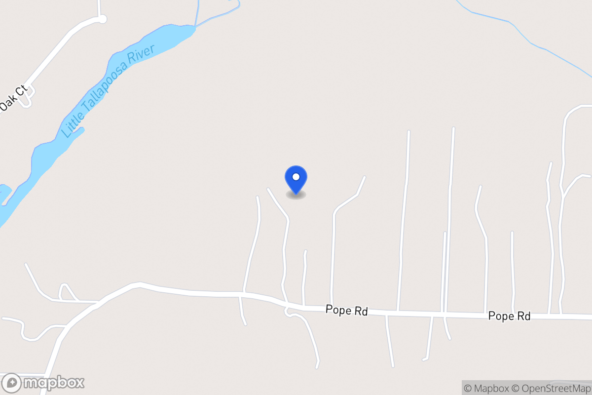 Map of 2305 Pope Rd