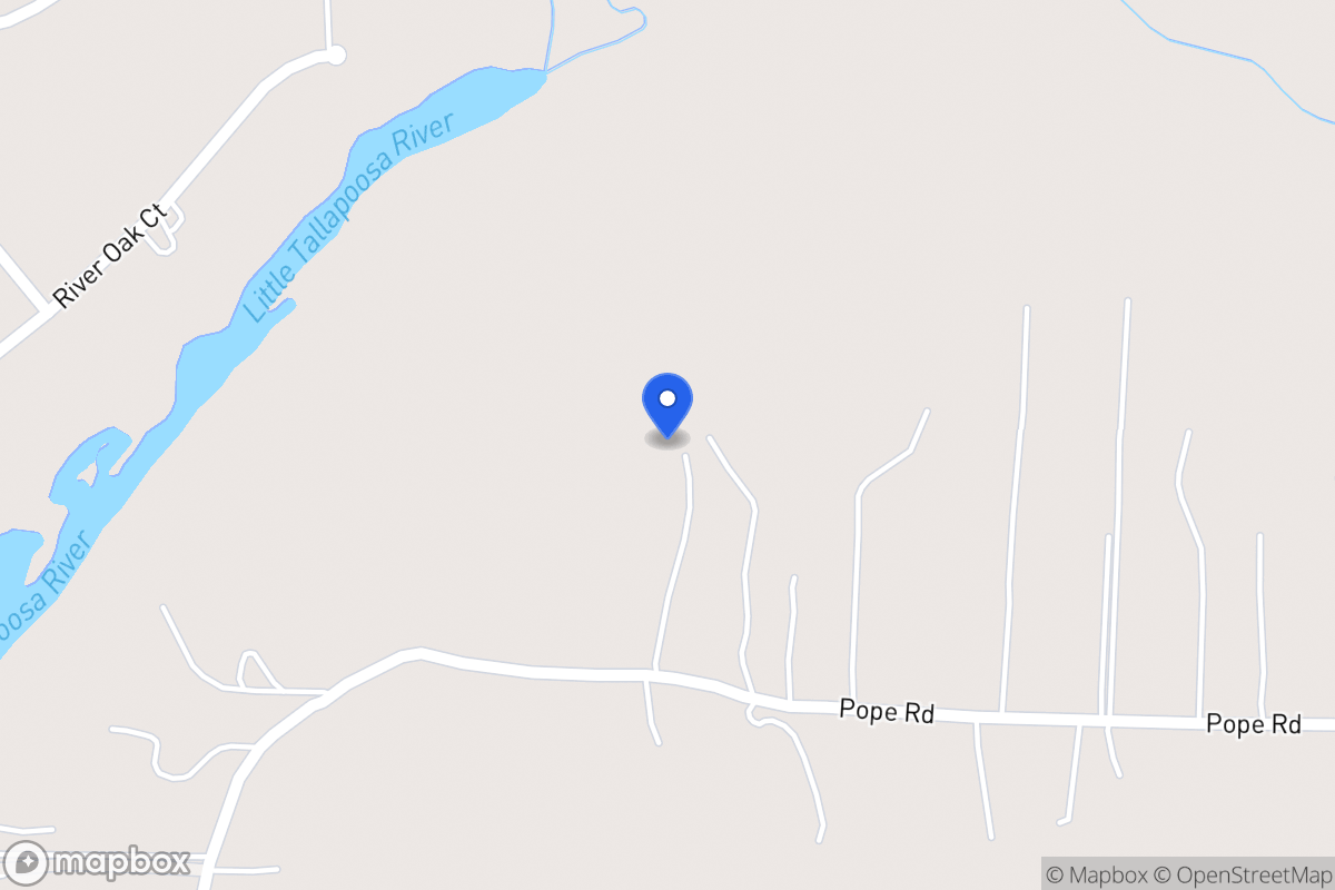 Map of 2505 Pope Rd
