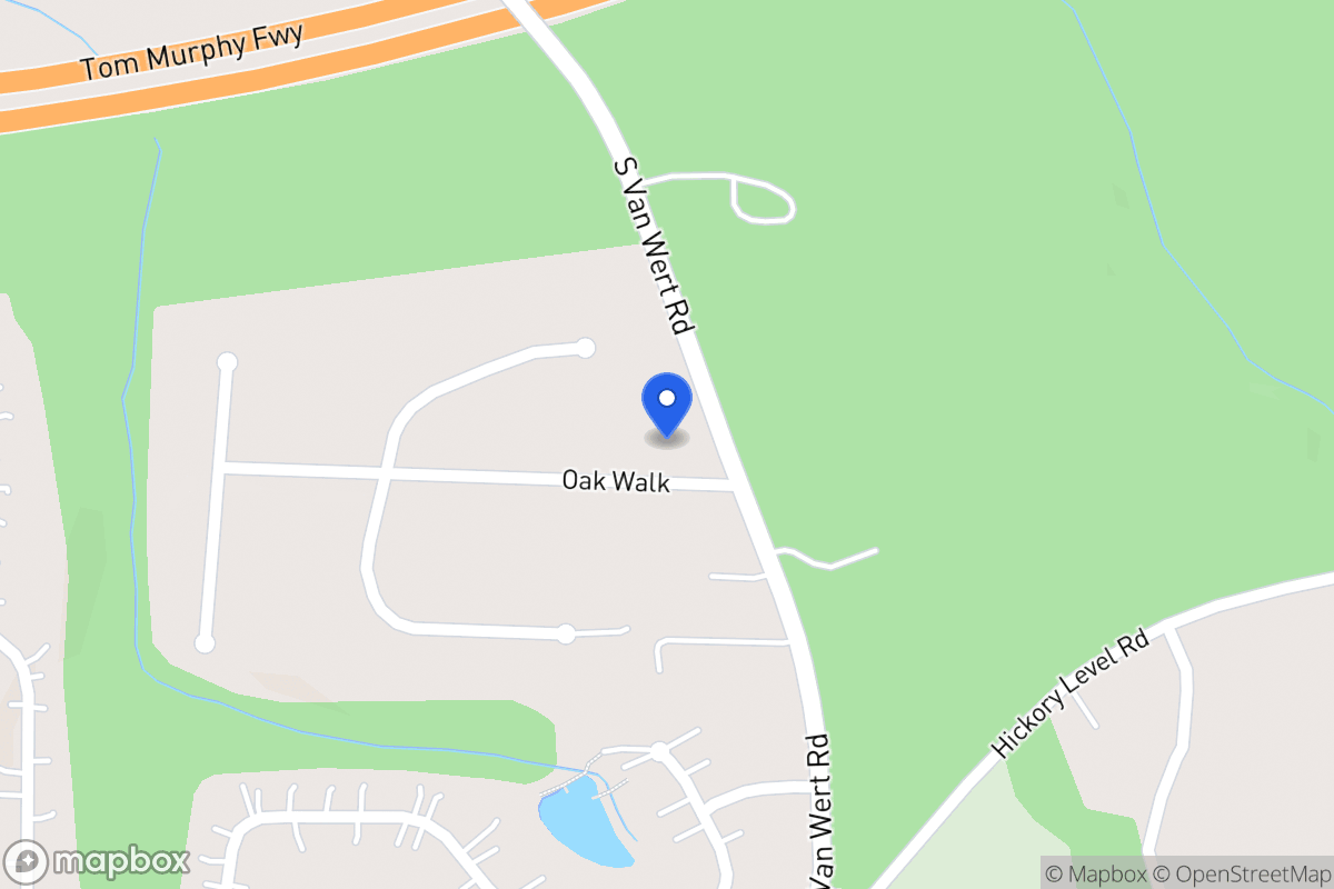 Map of 11 Oak Walk