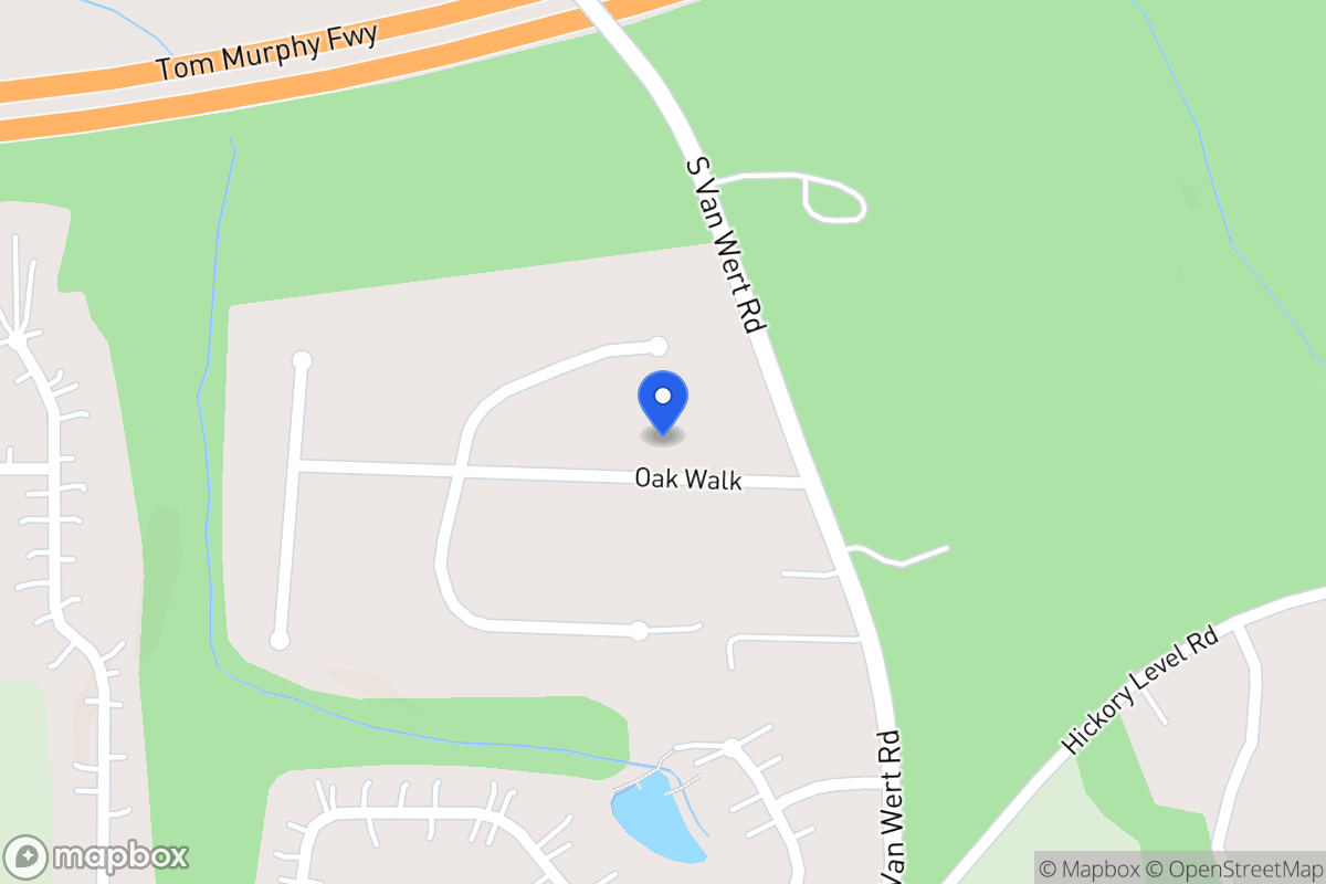 Map of 31 Oak Walk