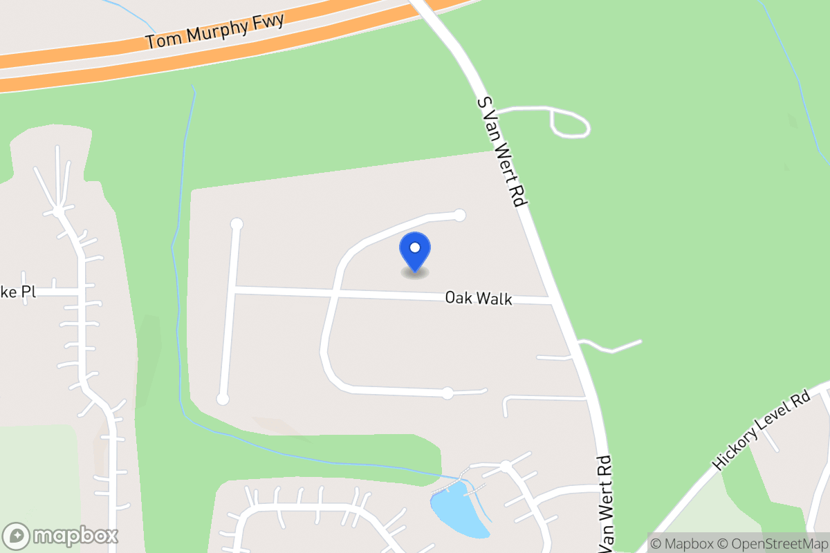 Map of 63 Oak Walk