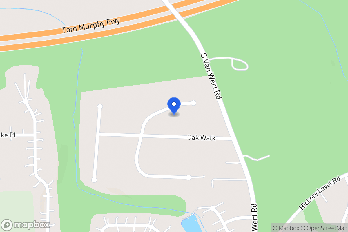 Map of 33 Post Oak Trce