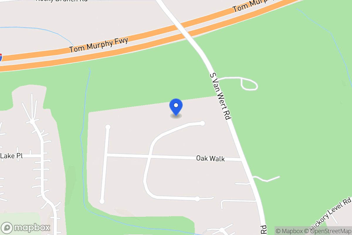 Map of 36 Post Oak Trce