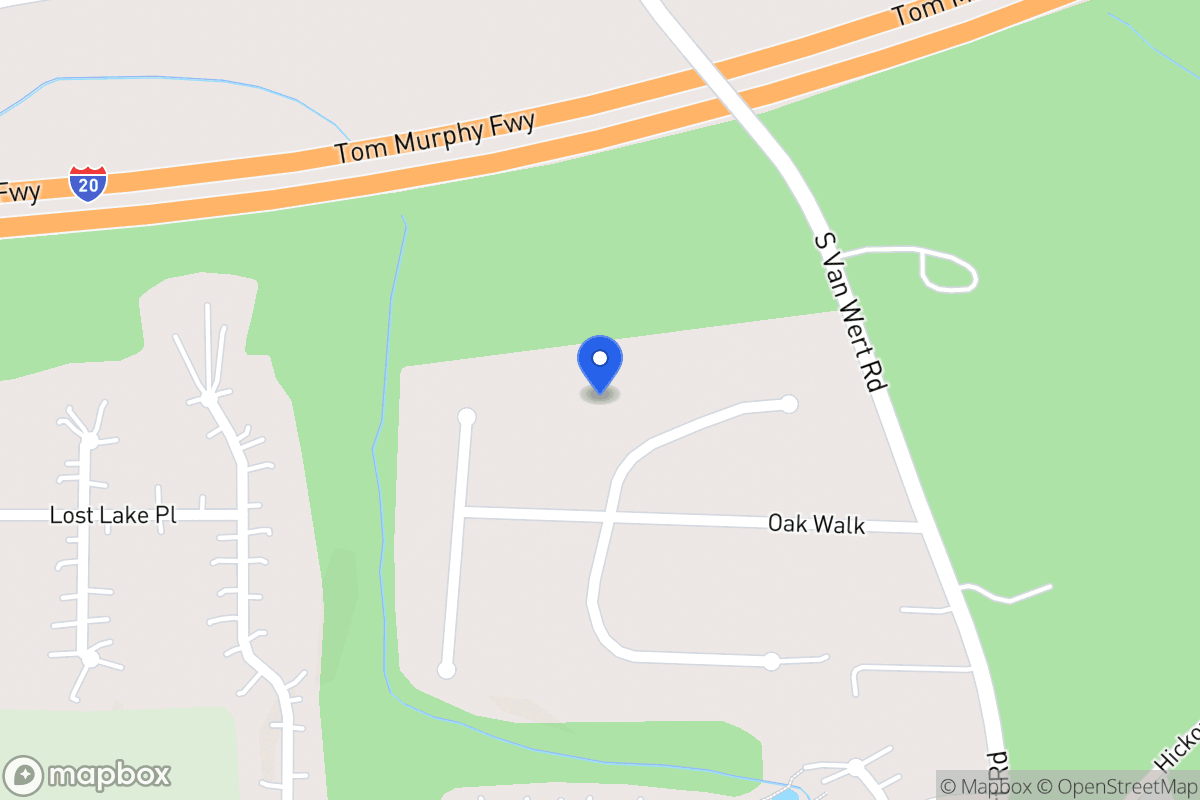 Map of 14 Post Oak Trce