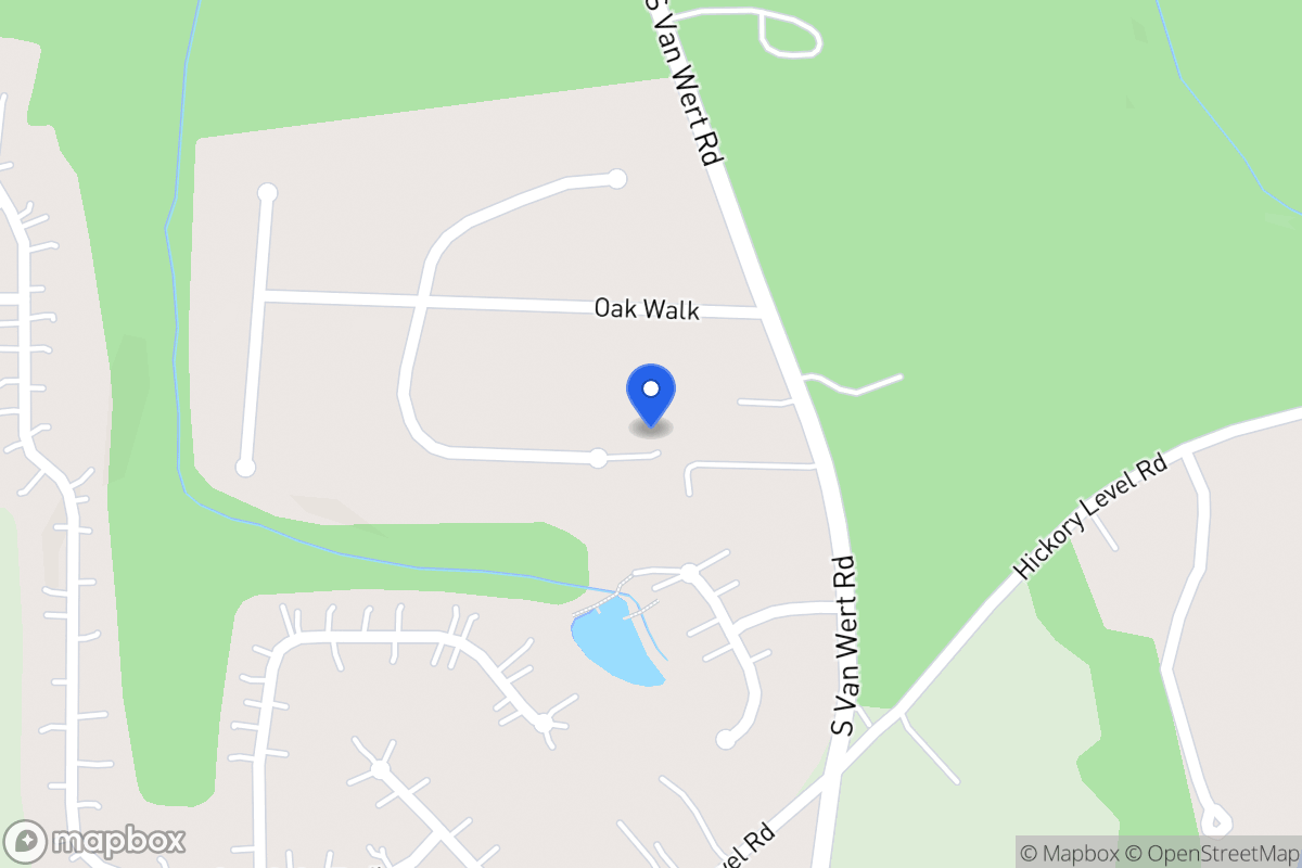 Map of 90 Hickory Gln