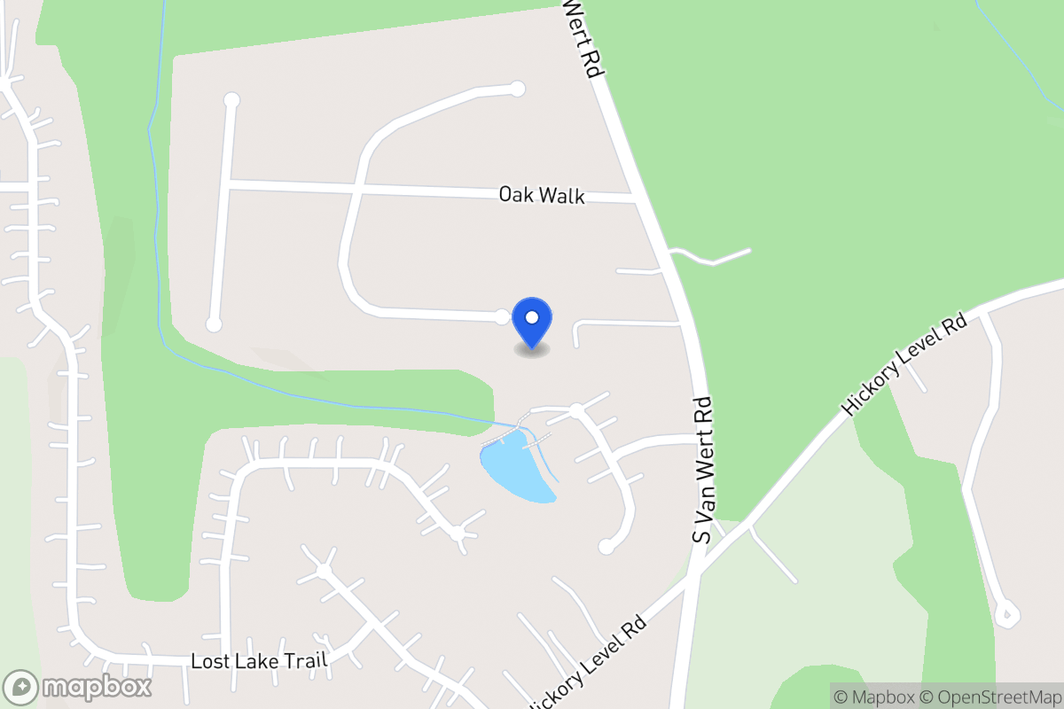 Map of 93 Hickory Gln