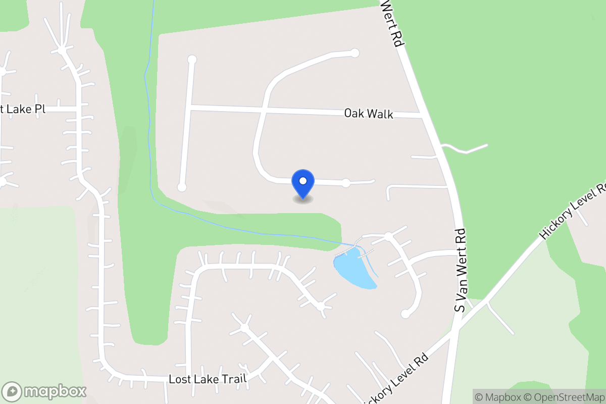 Map of 61 Hickory Gln