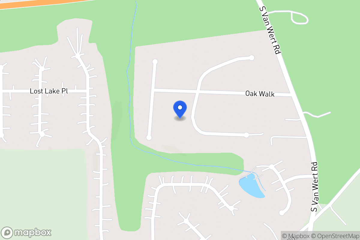 Map of 27 Hickory Gln