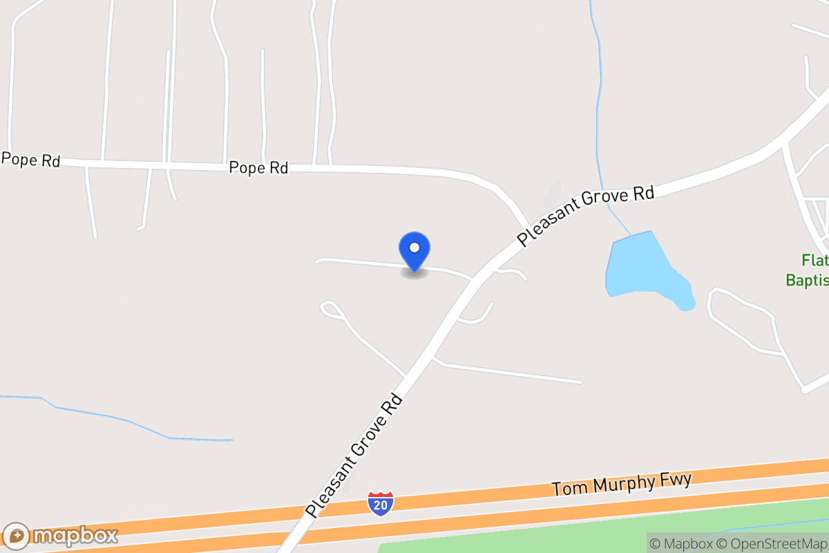 Map of 1967 Pleasant Grove Church Rd