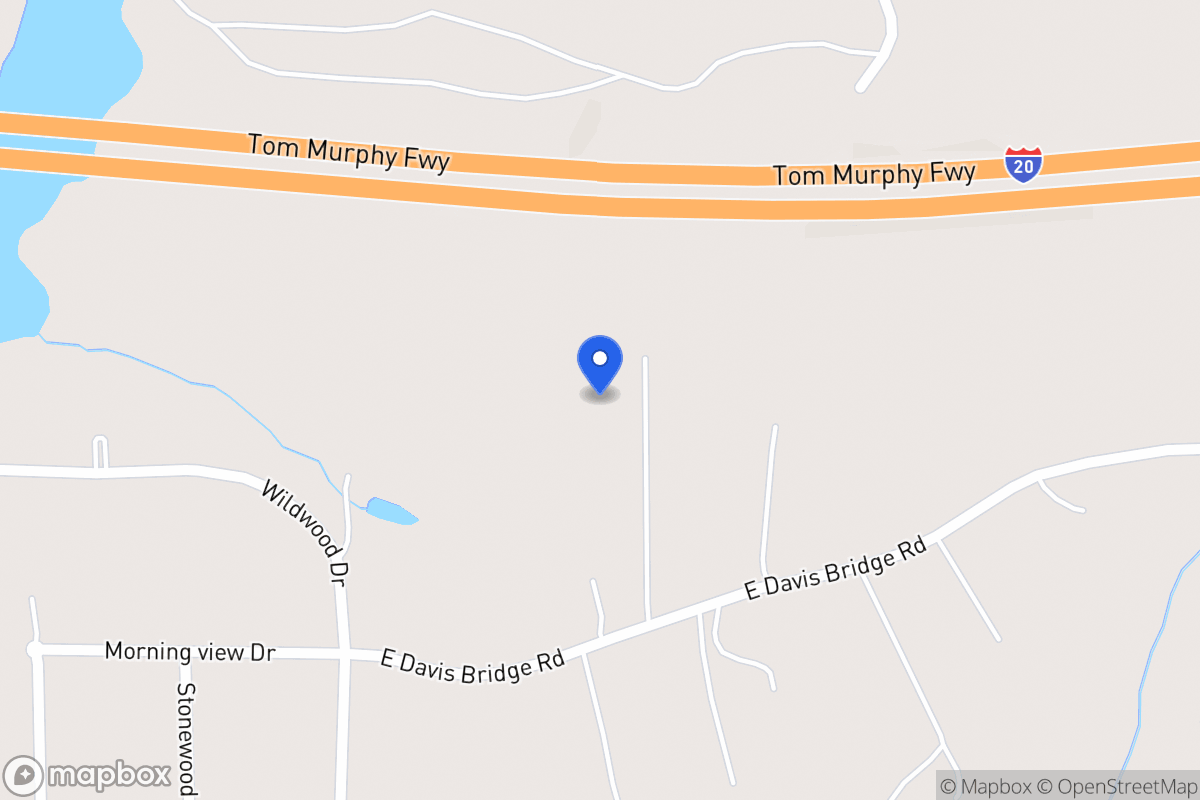 Map of 335 E Davis Bridge Rd