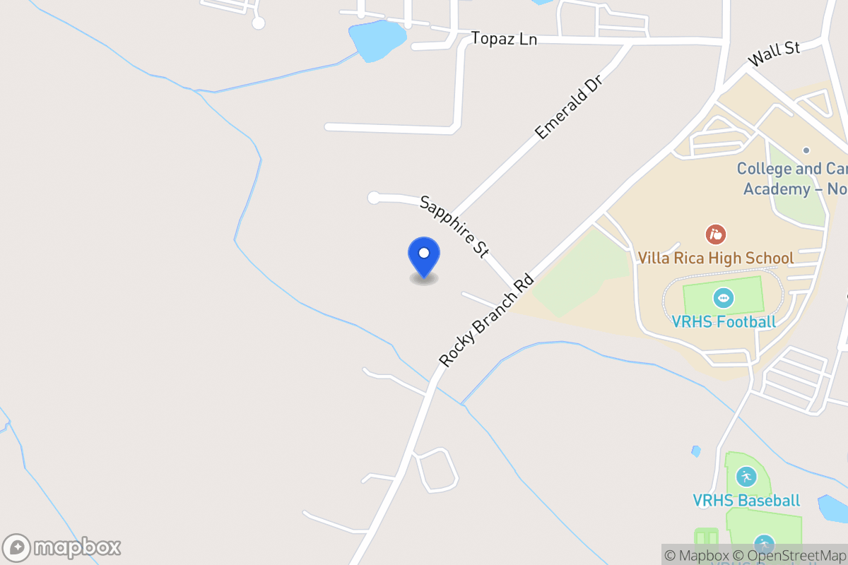 Map of 703 Rocky Branch Rd