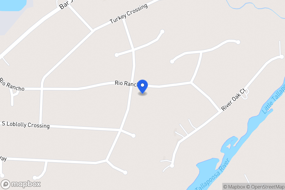 Map of 357 S Red Oak Way