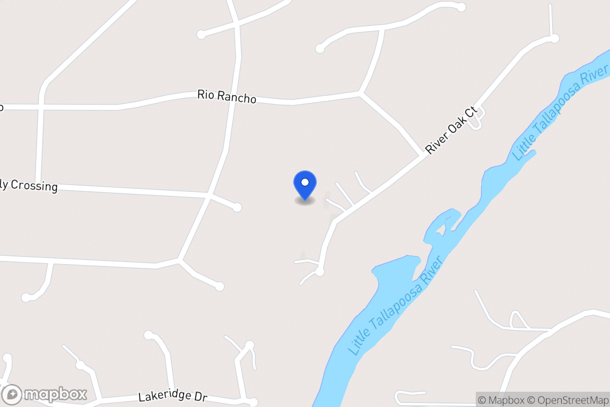 Map of 195 River Oak Ct