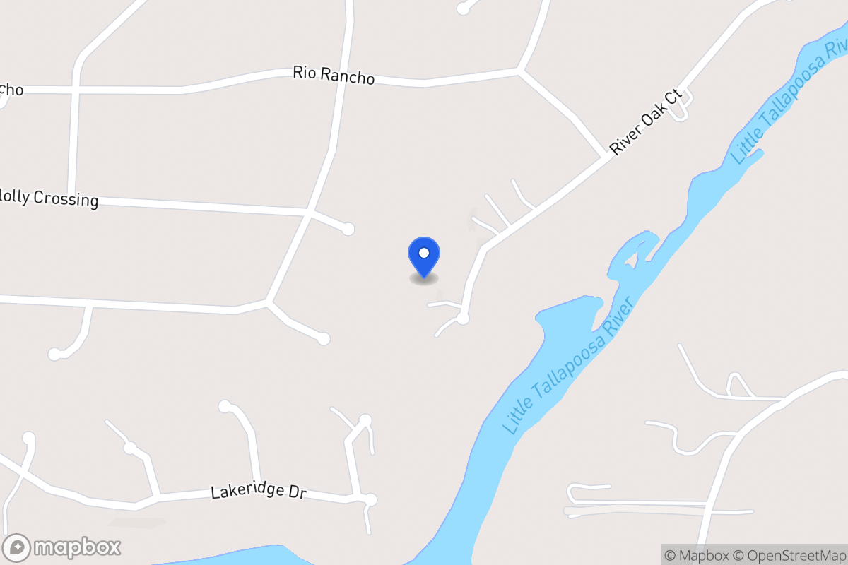 Map of 221 River Oak Ct