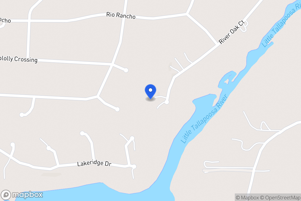 Map of 233 River Oak Ct