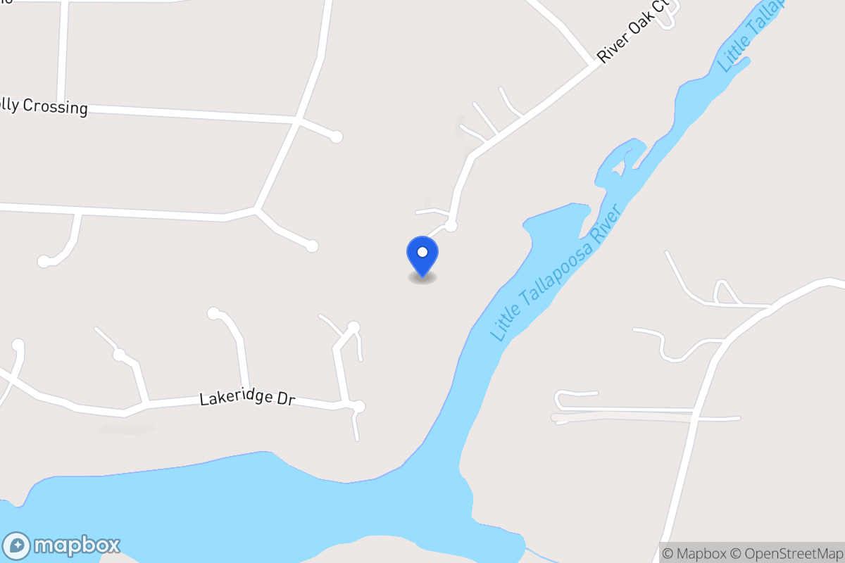 Map of 244 River Oak Ct