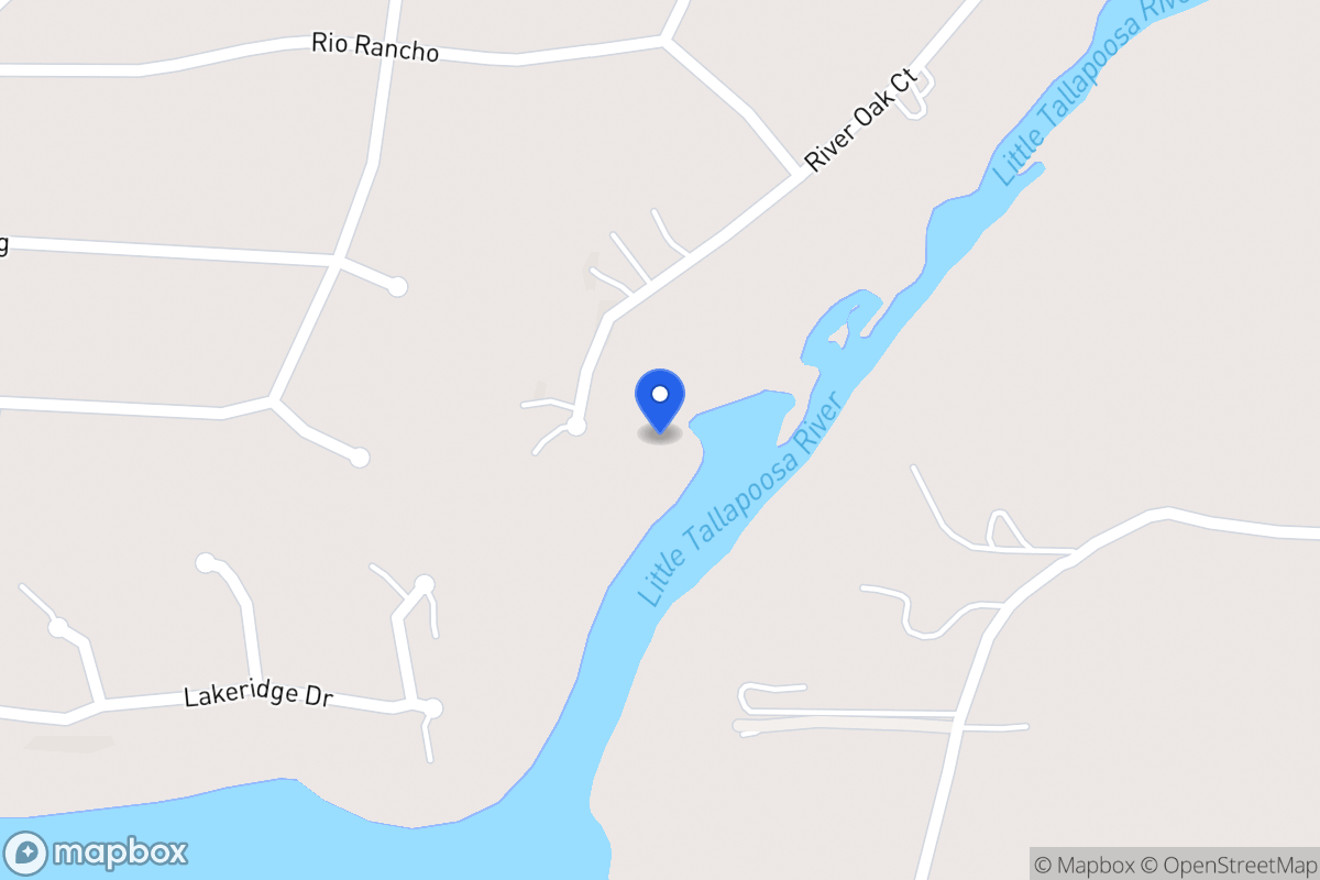 Map of 222 River Oak Ct