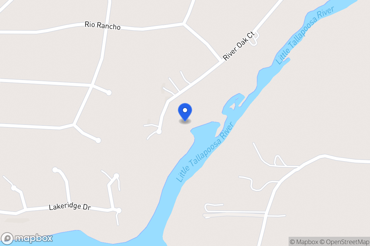 Map of 208 River Oak Ct