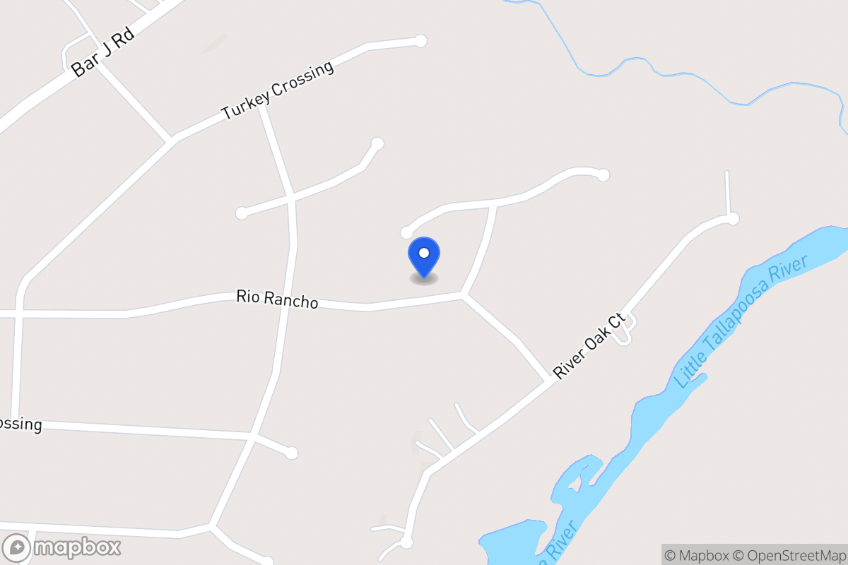 Map of 252 Rio Rancho Dr