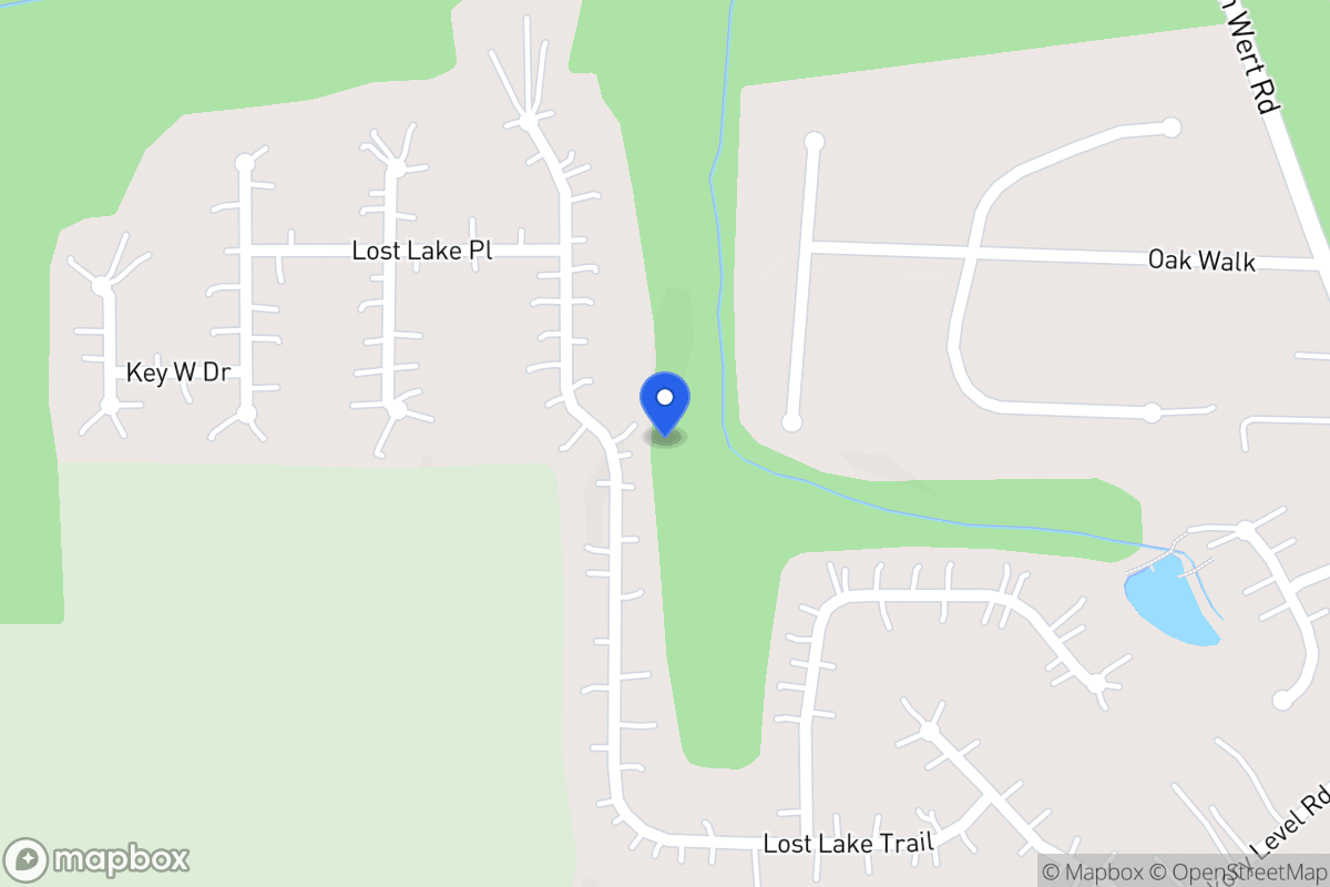 Map of 221 Lost Lake Trl