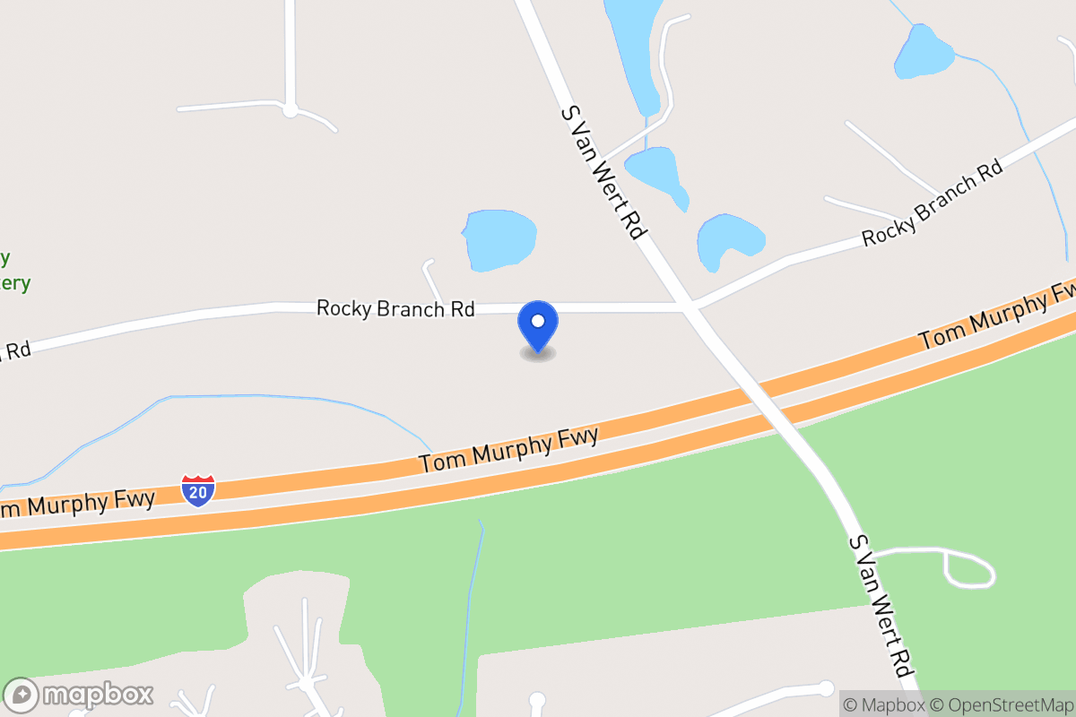 Map of Rocky Branch Rd