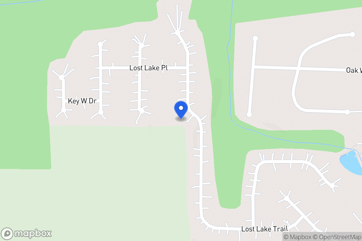 Map of 232 Lost Lake Trl