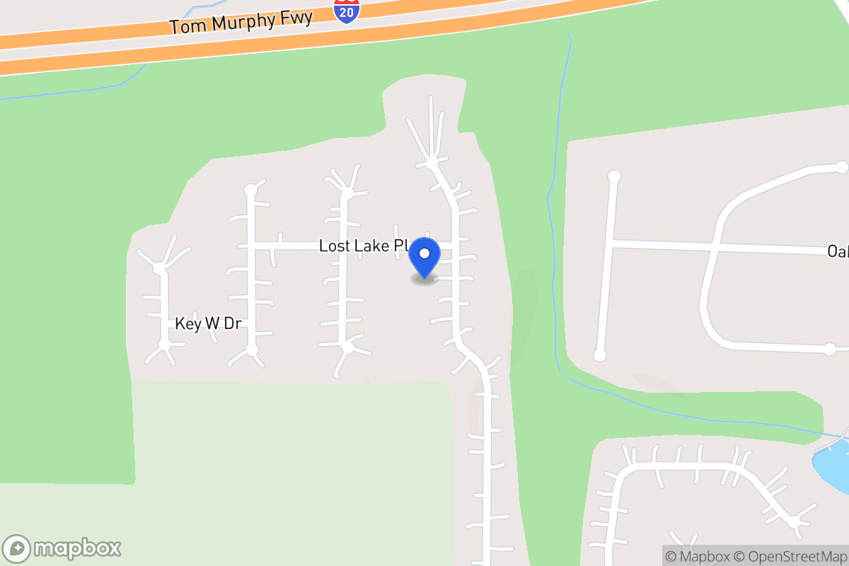 Map of 256 Lost Lake Trl