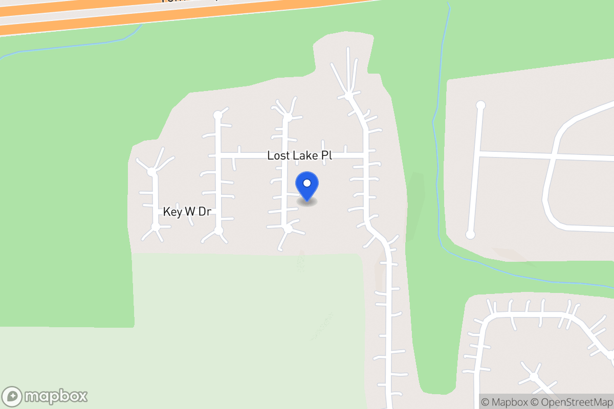 Map of 516 S Lost Lake Cv
