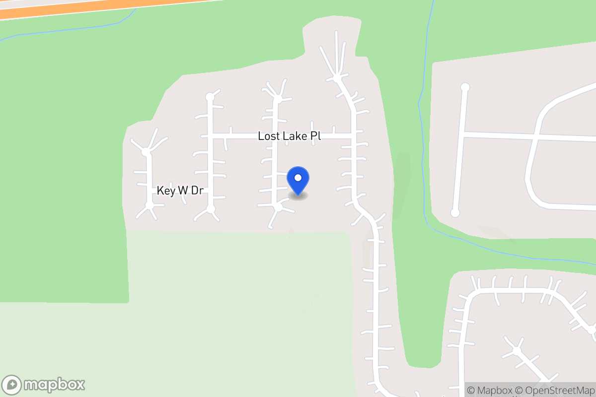 Map of 528 S Lost Lake Cv