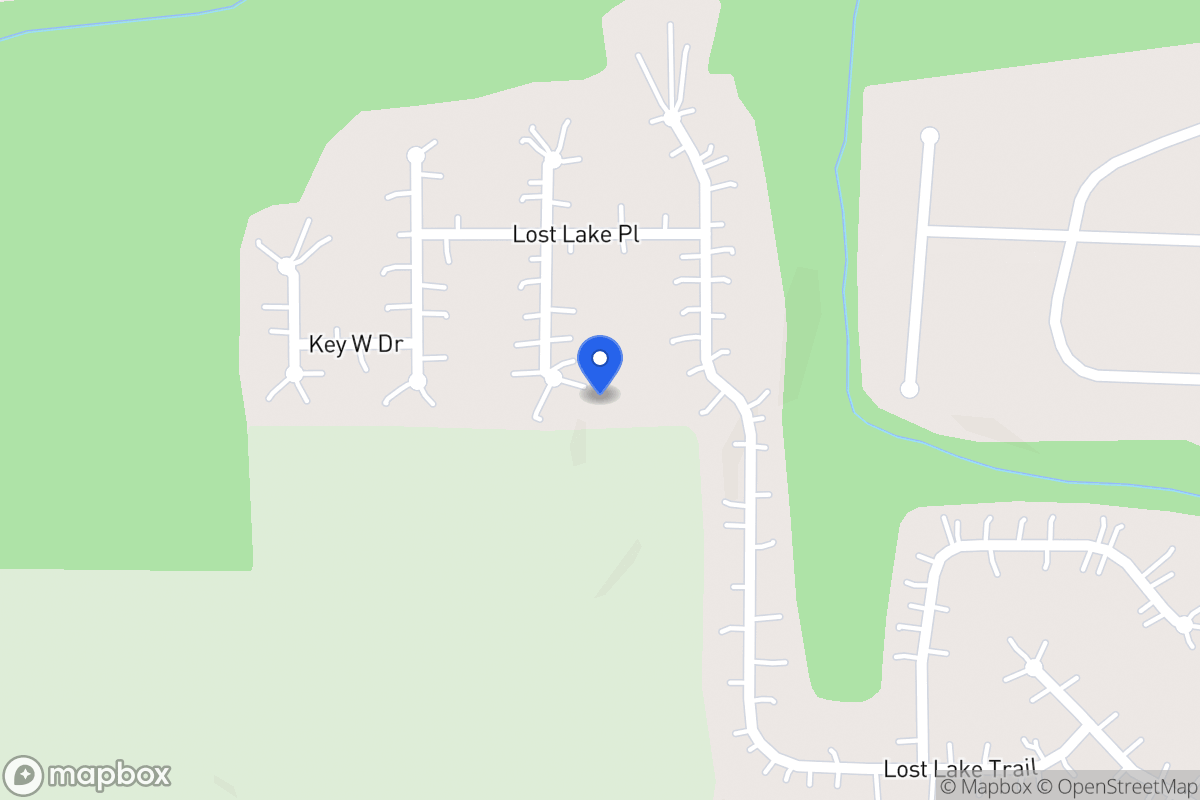 Map of 530 S Lost Lake Cv