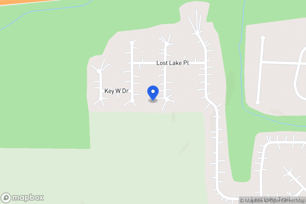 Map of 525 S Lost Lake Cv
